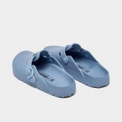 Women's Birkenstock Boston Essentials EVA Soft Footbed Clogs Dusty Blue - 1026237 400 -Fashion General Store 1026237 400 P4