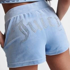 Women's Juicy Couture OG Bling Shorts Freesia - 11000937 430 -Fashion General Store 11000937 430 M5