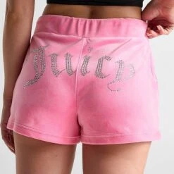 Women's Juicy Couture OG Bling Shorts Hot Hot - 11000937 676 12 Women's Juicy Couture OG Bling Shorts Hot Hot - 11000937 676 -Fashion General Store 11000937 676 M5