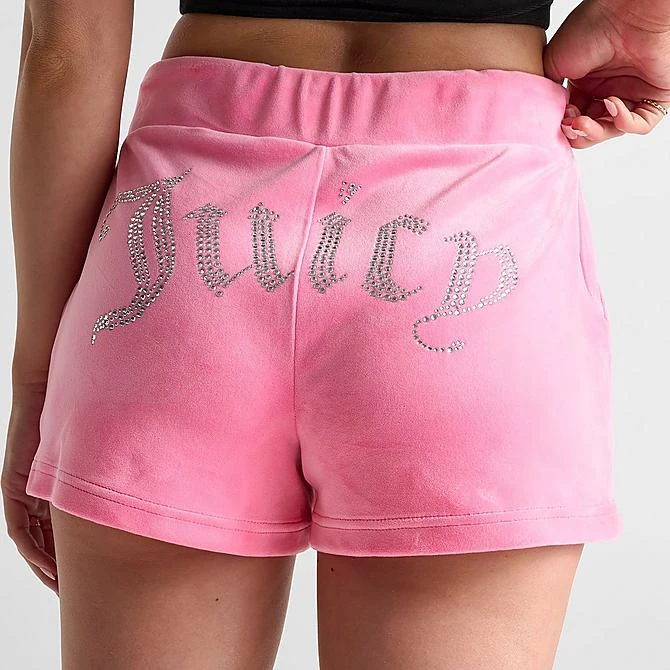 Women's Juicy Couture OG Bling Shorts Hot Hot - 11000937 676 7 Women's Juicy Couture OG Bling Shorts Hot Hot - 11000937 676 - Image 5