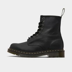 Women's Dr. Martens 1460 Nappa Leather Lace Up Boots Black - 11821002 002
