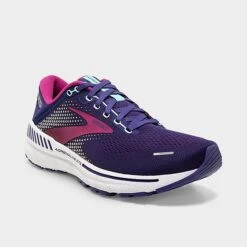 Women's Brooks Adrenaline GTS 22 Running Shoes Navy/Yucca/Pink - 1203531B 403 -Fashion General Store 1203531B 403 P2