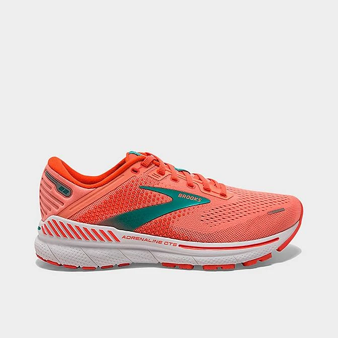 Women's Brooks Adrenaline GTS 22 Running Shoes Coral/Latigo Bay/White - 1203531B 680 3 Women's Brooks Adrenaline GTS 22 Running Shoes Coral/Latigo Bay/White - 1203531B 680