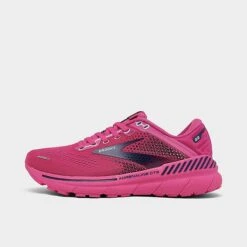 Women's Brooks Adrenaline GTS 22 Running Shoes Rose/Peacoat/Kentucky Blue - 1203531B 684