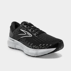 Women's Brooks Glycerin 20 Running Shoes (Wide Width D) Black/White/Alloy - 1203691D 059 -Fashion General Store 1203691D 059 P2