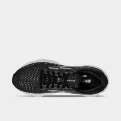 Women's Brooks Glycerin 20 Running Shoes (Wide Width D) Black/White/Alloy - 1203691D 059 -Fashion General Store 1203691D 059 P5