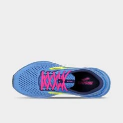 Women's Brooks Trace 2 Road Running Shoes Blue/Pink/Nightlife - 1203751B 449 -Fashion General Store 1203751B 449 P5