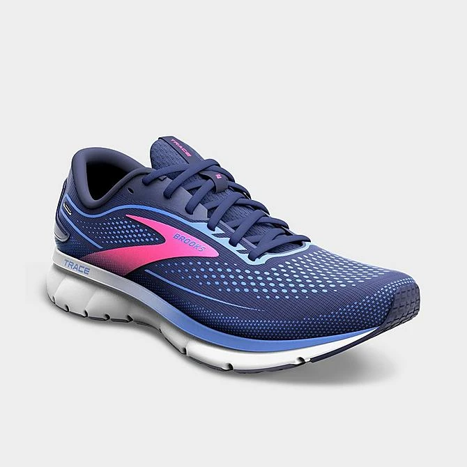 Women's Brooks Trace 2 Road Running Shoes Peacoat/Blue/Pink - 1203751B 460 4 Women's Brooks Trace 2 Road Running Shoes Peacoat/Blue/Pink - 1203751B 460 - Image 2