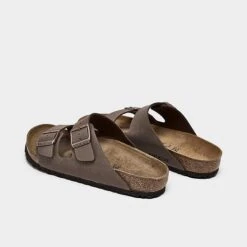 Men's Birkenstock Arizona Birkibuc Sandals Mocha - 151181 200 -Fashion General Store 151181 200 P4