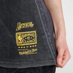 Women's Mitchell And Ness Los Angeles Lakers NBA Moment T-Shirt Black - 22169LAL BLK -Fashion General Store 22169LAL BLK M6