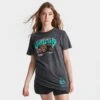 Women's Mitchell And Ness Vancouver Grizzlies NBA Moment T-Shirt Black - 22169VGR BLK 2 Women's Mitchell And Ness Vancouver Grizzlies NBA Moment T-Shirt Black - 22169VGR BLK -Fashion General Store 22169VGR BLK M1