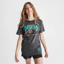 Women's Mitchell And Ness Vancouver Grizzlies NBA Moment T-Shirt Black - 22169VGR BLK 10 Women's Mitchell And Ness Vancouver Grizzlies NBA Moment T-Shirt Black - 22169VGR BLK -Fashion General Store 22169VGR BLK M3