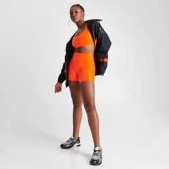 Women's P.E Nation Hype Bike Shorts Orange - 23PE1S35 900 9 Women's P.E Nation Hype Bike Shorts Orange - 23PE1S35 900 -Fashion General Store 23PE1S35 900 M2
