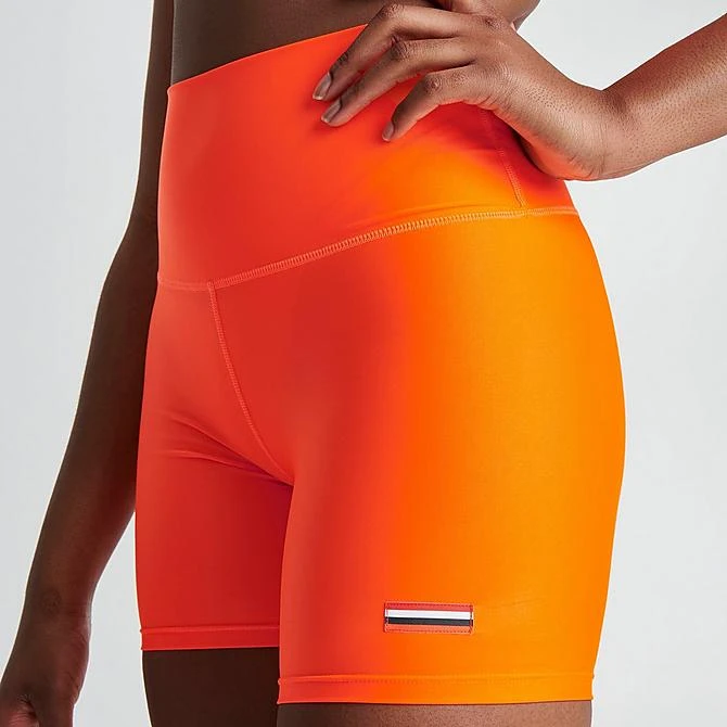 Women's P.E Nation Hype Bike Shorts Orange - 23PE1S35 900 8 Women's P.E Nation Hype Bike Shorts Orange - 23PE1S35 900 - Image 6