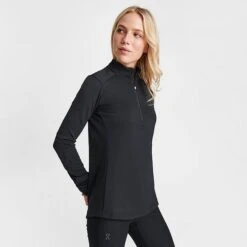 Women's On Climate Quarter-Zip Running Top Black - 26300471 002 10 Women's On Climate Quarter-Zip Running Top Black - 26300471 002 -Fashion General Store 26300471 002 M3