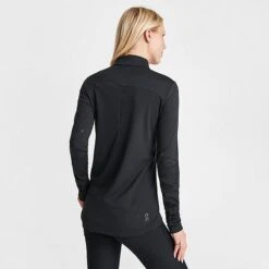 Women's On Climate Quarter-Zip Running Top Black - 26300471 002 11 Women's On Climate Quarter-Zip Running Top Black - 26300471 002 -Fashion General Store 26300471 002 M4