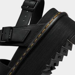 Women's Dr. Martens Voss Quad Platform Leather Strap Sandals Black Hydro - 26725001 001 -Fashion General Store 26725001 001 P3