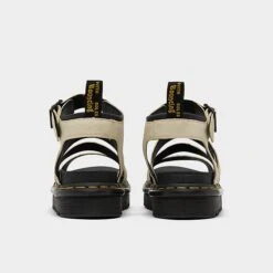 Women's Dr. Martens Blaire Hydro Leather Strap Sandals Parchment Beige - 30706292 292 -Fashion General Store 30706292 292 P4