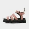 Women's Dr. Martens Blaire Hydro Leather Strap Sandals Peach Beige - 30706329 329 -Fashion General Store 30706329 329 P1