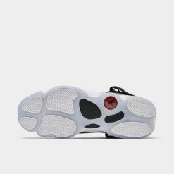 Nike Big Kids' Jordan 6 Rings Basketball Shoes Black/Gym Red/White - 323419 064 -Fashion General Store 323419 064 P6