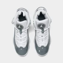 Nike Big Kids' Jordan 6 Rings Basketball Shoes White/Cool Grey/White - 323419 121 12 Nike Big Kids' Jordan 6 Rings Basketball Shoes White/Cool Grey/White - 323419 121 -Fashion General Store 323419 121 P5