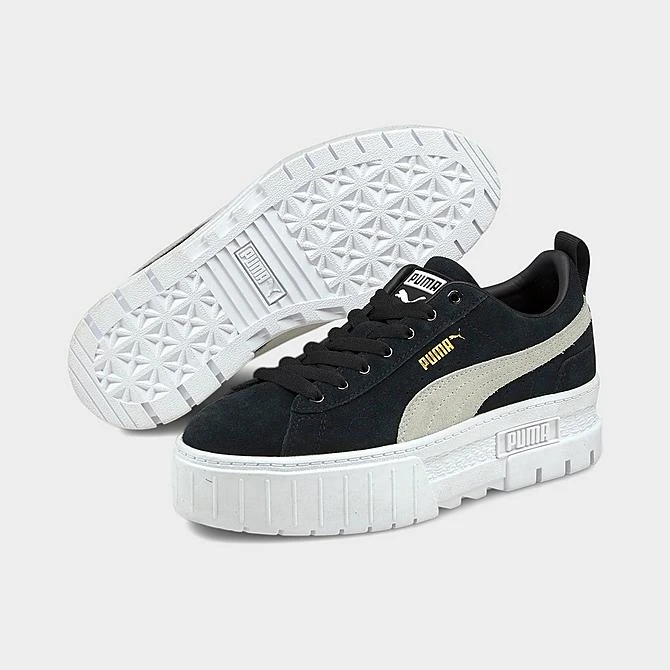 Women's Puma Mayze Casual Shoes Puma Black/Puma White - 38078401 001 4 Women's Puma Mayze Casual Shoes Puma Black/Puma White - 38078401 001 - Image 2