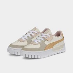 Women's Puma Cali Dream Pastel Casual Shoes Whisper White/Puma White/Island Pink - 38559704 100 -Fashion General Store 38559704 100 P2