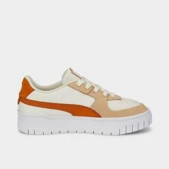 Women's Puma Cali Dream Pastel Casual Shoes Pristine/Puma White/Light Sand - 38559705 100 -Fashion General Store 38559705 100 P3