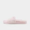 Women's Puma Leadcat 2.0 Fluff Slide Sandals Chalk Pink/Puma White - 38580302 690 -Fashion General Store 38580302 690 P1