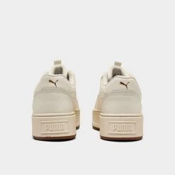 Women's Puma Karmen Rebelle Platform Casual Shoes Warm White/Puma Team Gold - 38721214 100 -Fashion General Store 38721214 100 P4