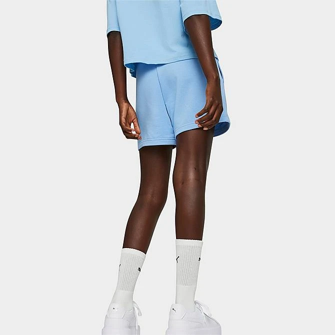 Women's Puma Classics Pintuck Shorts Daydream - 53807793 400 5 Women's Puma Classics Pintuck Shorts Daydream - 53807793 400 - Image 3