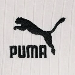 Women's Puma Classics Ribbed Tank Top PUMA White - 53807802 100 -Fashion General Store 53807802 100 M5