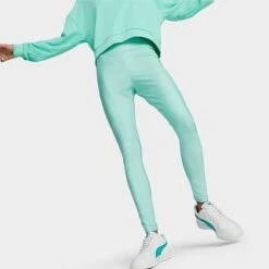 Women's Puma Mercedes-AMG Petronas Motorsport Leggings Mint - 53848708 300