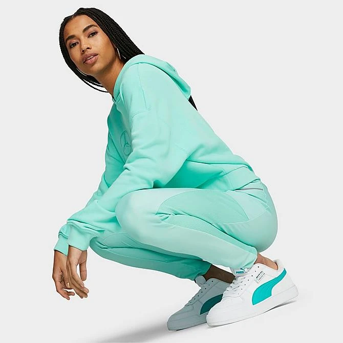 Women's Puma Mercedes-AMG Petronas Motorsport Leggings Mint - 53848708 300 5 Women's Puma Mercedes-AMG Petronas Motorsport Leggings Mint - 53848708 300 - Image 3