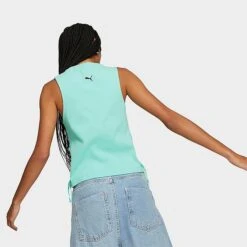 Women's Puma Mercedes-AMG Petronas Motorsport Tank Top Mint - 53848808 300 -Fashion General Store 53848808 300 M3