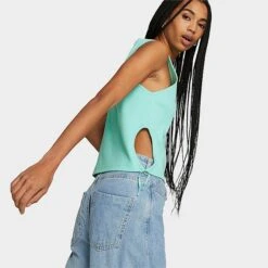 Women's Puma Mercedes-AMG Petronas Motorsport Tank Top Mint - 53848808 300 -Fashion General Store 53848808 300 M4