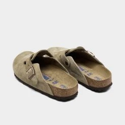 Women's Birkenstock Boston Soft Footbed Clogs Taupe - 560773 250 -Fashion General Store 560773 250 P4