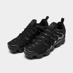 Nike Air VaporMax Plus Running Shoes Black/Black/Dark Grey - 924453 004 -Fashion General Store 924453 004 P2