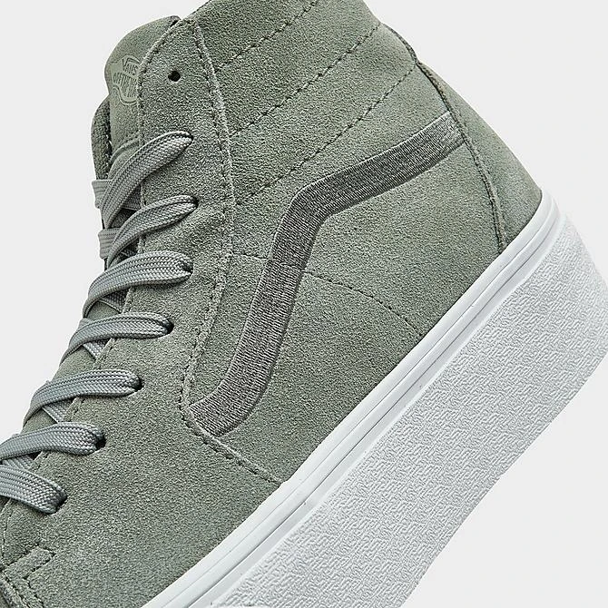 Vans Sk8-Hi Tapered Stackform Soft Suede Casual Shoes Shadow - A5JMKBY1 030 5 Vans Sk8-Hi Tapered Stackform Soft Suede Casual Shoes Shadow - A5JMKBY1 030 - Image 3