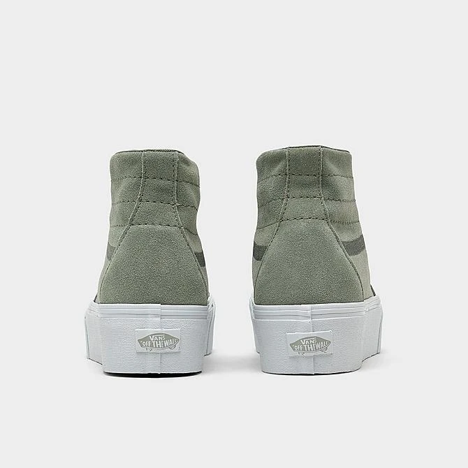 Vans Sk8-Hi Tapered Stackform Soft Suede Casual Shoes Shadow - A5JMKBY1 030 6 Vans Sk8-Hi Tapered Stackform Soft Suede Casual Shoes Shadow - A5JMKBY1 030 - Image 4