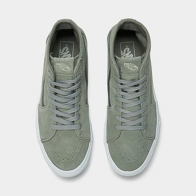 Vans Sk8-Hi Tapered Stackform Soft Suede Casual Shoes Shadow - A5JMKBY1 030 7 Vans Sk8-Hi Tapered Stackform Soft Suede Casual Shoes Shadow - A5JMKBY1 030 - Image 5