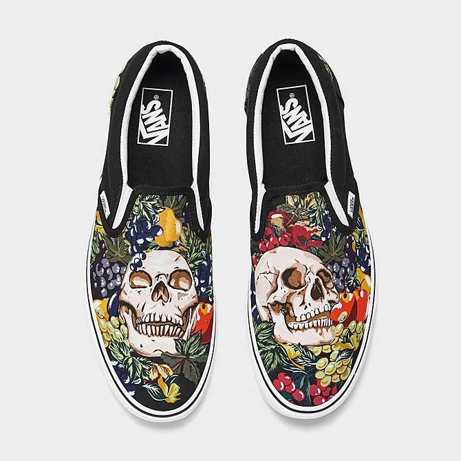 Vans Classic Slip-On Casual Shoes Black/White/Multi - A7Q5DY28 001 7 Vans Classic Slip-On Casual Shoes Black/White/Multi - A7Q5DY28 001 - Image 5