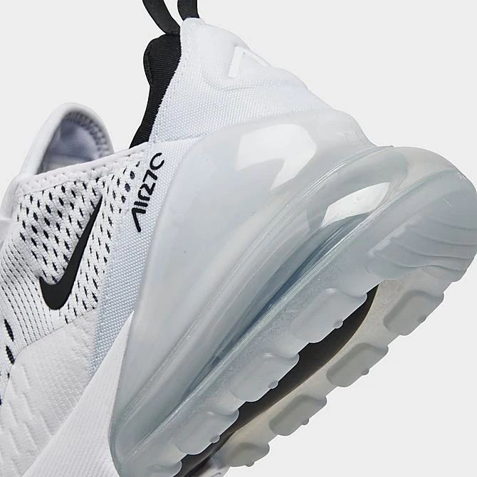 Women's Nike Air Max 270 Casual Shoes White/White/Black - AH6789 100 5 Women's Nike Air Max 270 Casual Shoes White/White/Black - AH6789 100 - Image 3