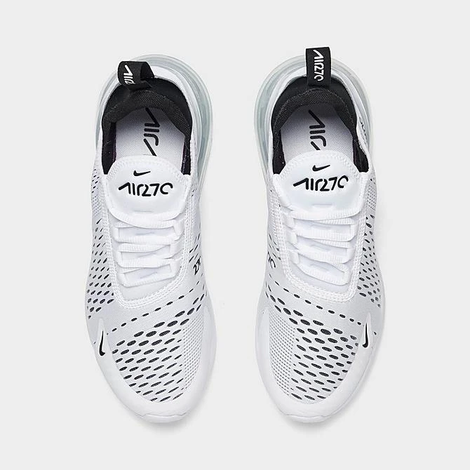 Women's Nike Air Max 270 Casual Shoes White/White/Black - AH6789 100 7 Women's Nike Air Max 270 Casual Shoes White/White/Black - AH6789 100 - Image 5