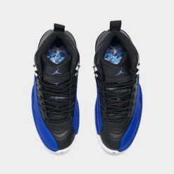 Nike Women's Air Jordan Retro 12 Basketball Shoes Hyper Royal/Black/Metallic Silver/White - AO6068 004 12 Nike Women's Air Jordan Retro 12 Basketball Shoes Hyper Royal/Black/Metallic Silver/White - AO6068 004 -Fashion General Store AO6068 004 P5