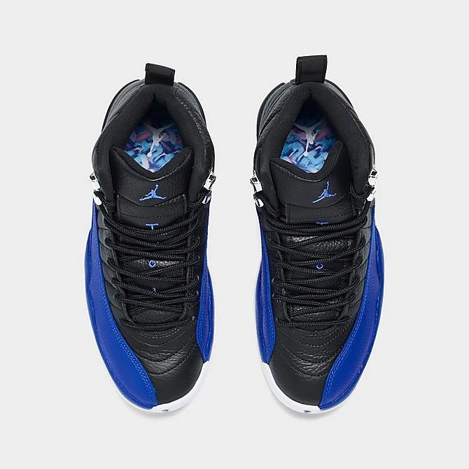 Nike Women's Air Jordan Retro 12 Basketball Shoes Hyper Royal/Black/Metallic Silver/White - AO6068 004 7 Nike Women's Air Jordan Retro 12 Basketball Shoes Hyper Royal/Black/Metallic Silver/White - AO6068 004 - Image 5