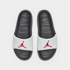 Nike Jordan Break Slide Sandals Black/White/University Red - AR6374 016 -Fashion General Store AR6374 016 P5