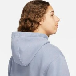 Nike Sportswear Club Fleece Full-Zip Hoodie Ashen Slate/Ashen Slate/White - BV2645 493 10 Nike Sportswear Club Fleece Full-Zip Hoodie Ashen Slate/Ashen Slate/White - BV2645 493 -Fashion General Store BV2645 493 M4