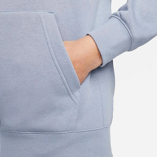 Nike Sportswear Club Fleece Full-Zip Hoodie Ashen Slate/Ashen Slate/White - BV2645 493 7 Nike Sportswear Club Fleece Full-Zip Hoodie Ashen Slate/Ashen Slate/White - BV2645 493 - Image 5