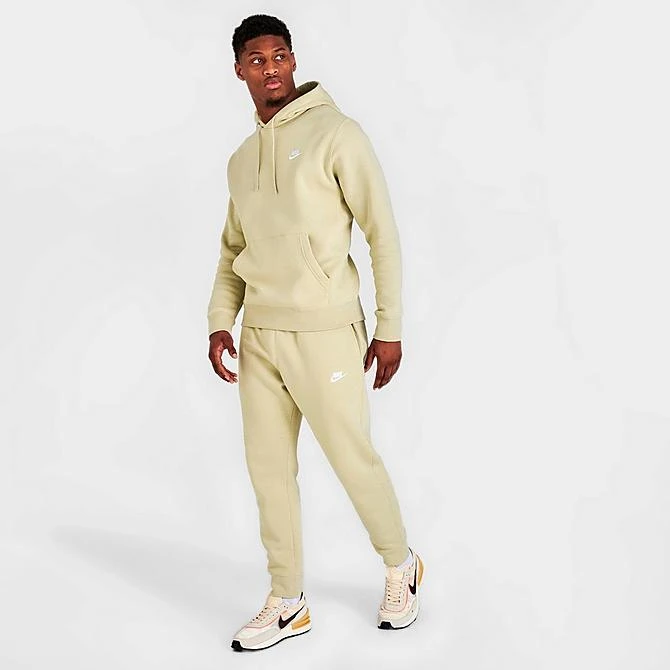 Nike Sportswear Club Fleece Embroidered Hoodie Rattan/Rattan/White - BV2654 206 4 Nike Sportswear Club Fleece Embroidered Hoodie Rattan/Rattan/White - BV2654 206 - Image 2